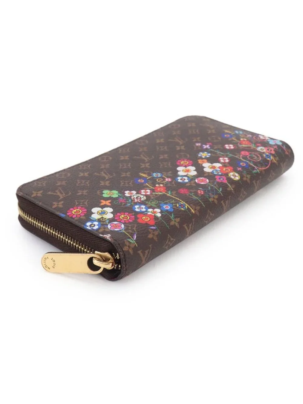Louis Vuitton LV Takashi Murakami Zippy Wallet Zip Around Monogram